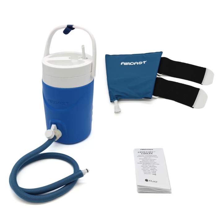 Aircast® Gravity Cooler System + Cryo Cuffs - 2125 Aircast® Gravity Cooler System + Cryo Cuffs - Gravity Cooler Only - No Pad 86.00 by My Cold Therapy 