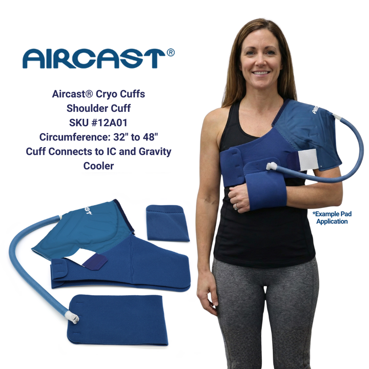 Aircast® Gravity Cuff Replacement Wraps - 12A01 Aircast® Gravity Cuff Replacement Wraps - Shoulder Cuff 78.99 by My Cold Therapy 