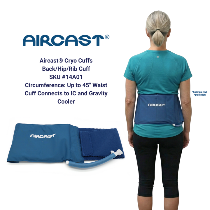 Aircast® Gravity Cuff Replacement Wraps - 14A01 Aircast® Gravity Cuff Replacement Wraps - Back/Hip/Rib Cuff 59.99 by My Cold Therapy 