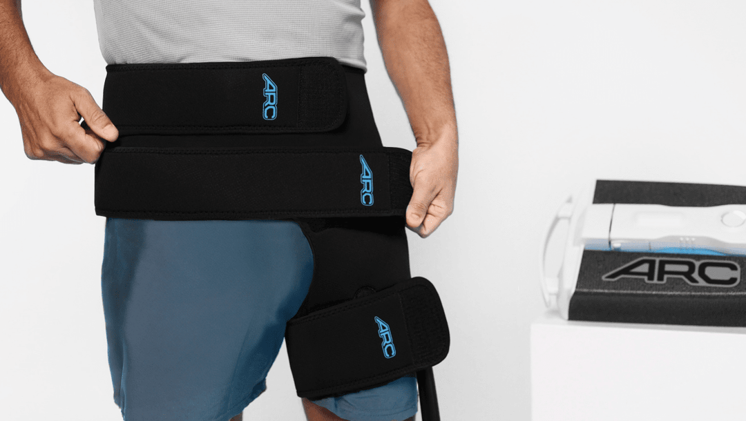 ARC™ Iceless Compression Cold Therapy Machine w/ Wrap-On Pads - My Cold Therapy 