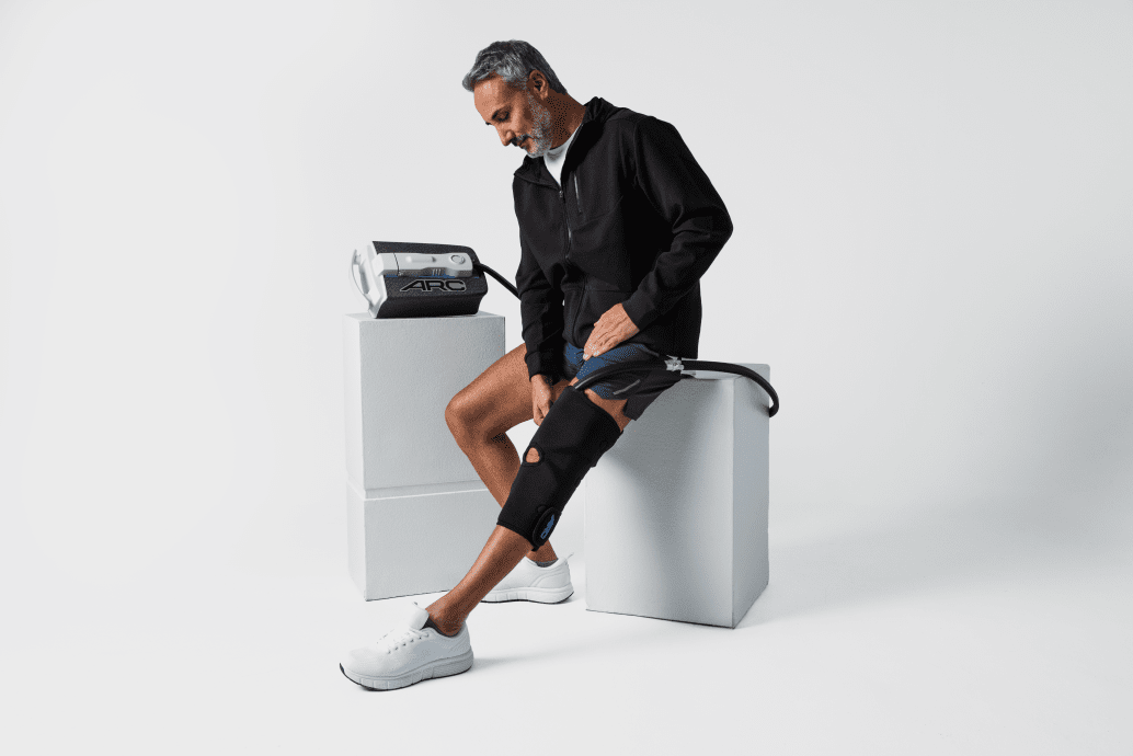 ARC™ Iceless Compression Cold Therapy Machine w/ Wrap-On Pads - My Cold Therapy 