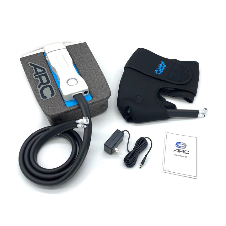 ARC™ Iceless Compression Cold Therapy Machine w/ Wrap-On Pads - My Cold Therapy 
