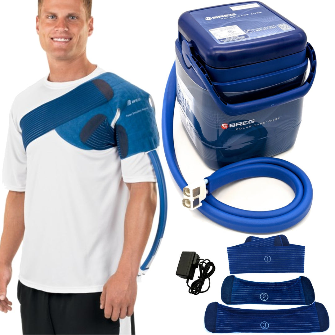 Breg® Polar Care Cube System w/ Wrap-On Pads