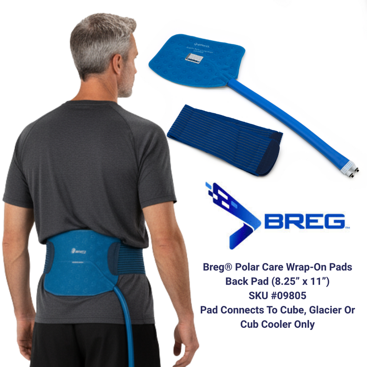 Breg® Polar Care Cube Replacement Pads - 09805 Breg® Polar Care Cube Replacement Pads - Polar Care Cube WrapOn Back Pad 65.99 by My Cold Therapy 