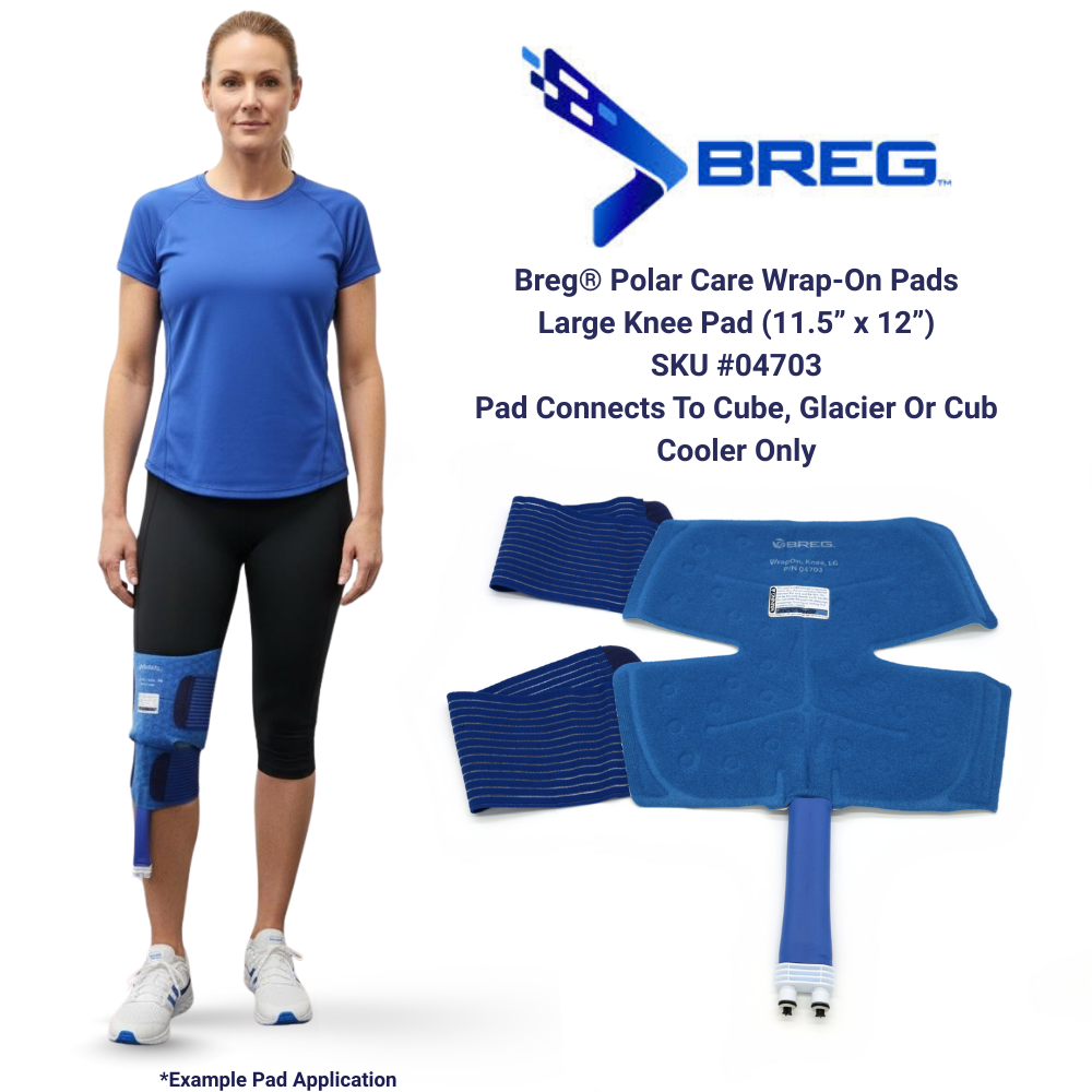 Breg® Polar Care Cube Replacement Pads - 04703 Breg® Polar Care Cube Replacement Pads - Polar Care Cube Wrap On Large Knee Pad 65.99 by My Cold Therapy 