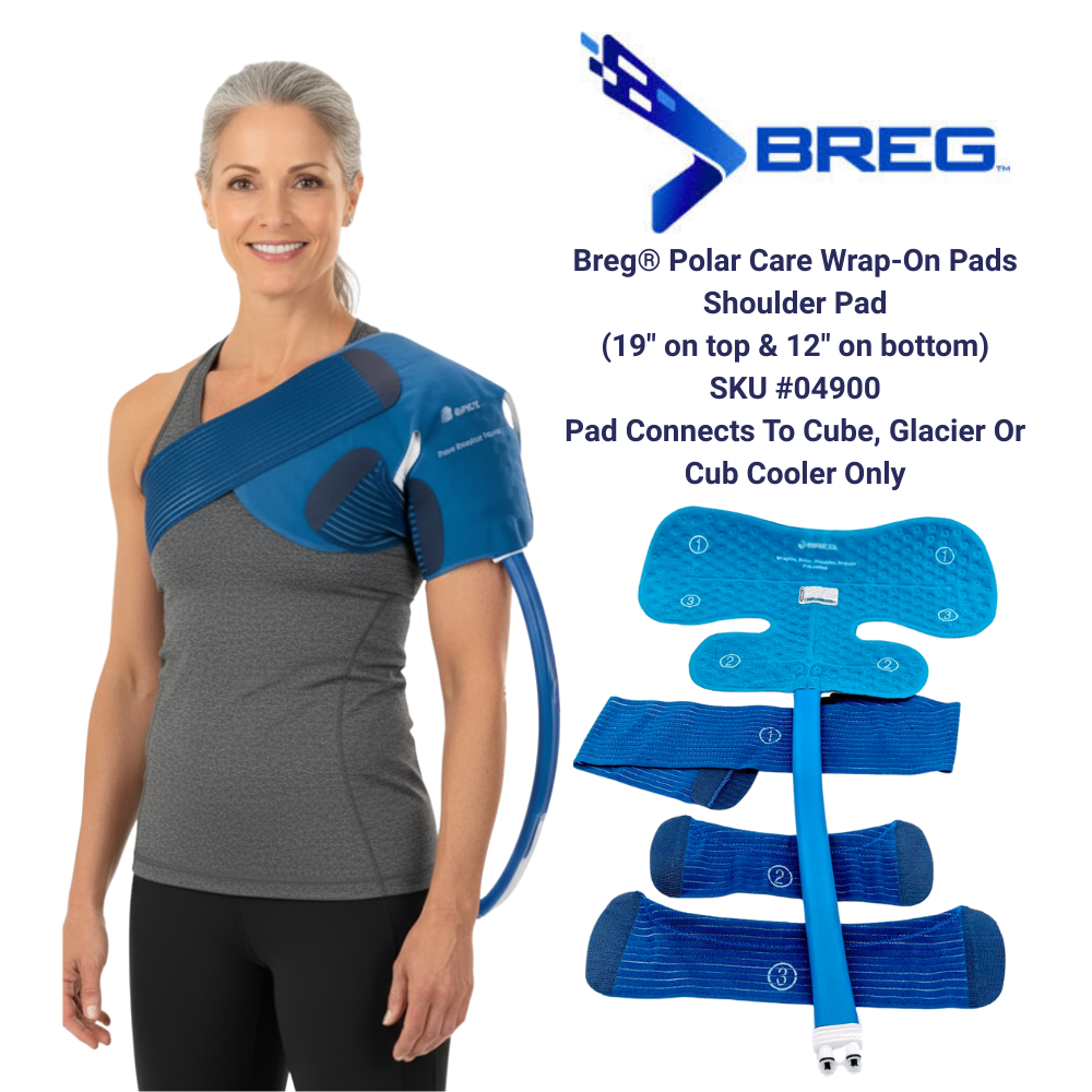 Breg® Polar Care Cube Replacement Pads - 04900 Breg® Polar Care Cube Replacement Pads - Polar Care Cube Wrap On Shoulder Pad 65.99 by My Cold Therapy 