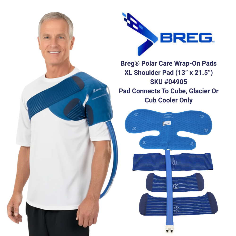 Breg® Polar Care Cube Replacement Pads - 04905 Breg® Polar Care Cube Replacement Pads - Polar Care Cube Wrap On XL Shoulder Pad 65.99 by My Cold Therapy 
