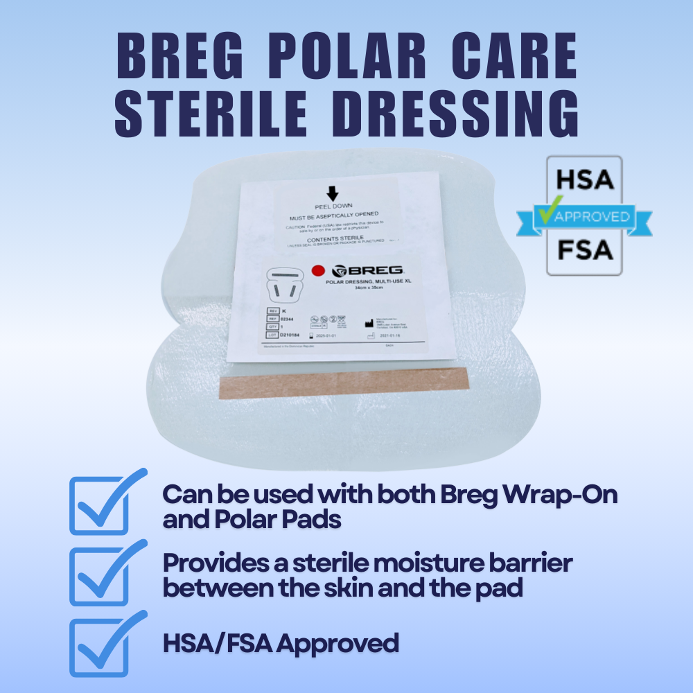 Breg® Polar Care Cube Sterile Dressings - My Cold Therapy 
