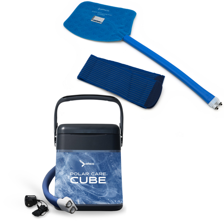 Breg® Polar Care Cube System w/ Wrap-On Pads - 10701 Breg® Polar Care Cube System w/ Wrap-On Pads - Breg Cube (Cooler only) 158.98 by My Cold Therapy 