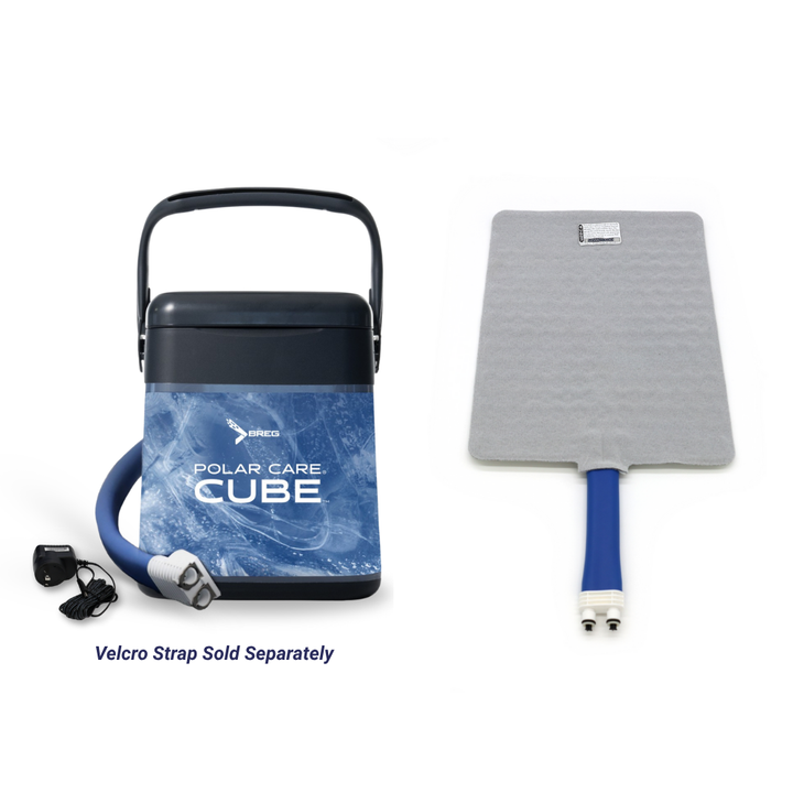 Breg® Polar Care Cube System w/ Wrap-On Pads - 10701 Breg® Polar Care Cube System w/ Wrap-On Pads - Breg Cube (Cooler only) 158.98 by My Cold Therapy 