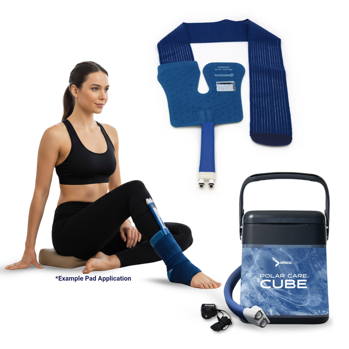 Breg® Polar Care Cube w/ Ankle Pad - 10701-04730 Breg® Polar Care Cube w/ Ankle Pad - Breg® Polar Care Cube and One (1) Ankle Pad 188.98 by My Cold Therapy 