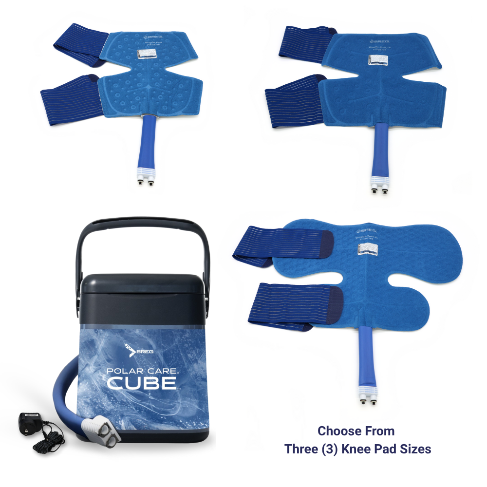 Breg® Polar Care Cube w/ Knee Pad - 10701-04700 Breg® Polar Care Cube w/ Knee Pad - Polar Care Cube and One (1) Regular Knee Pad 188.98 by My Cold Therapy 