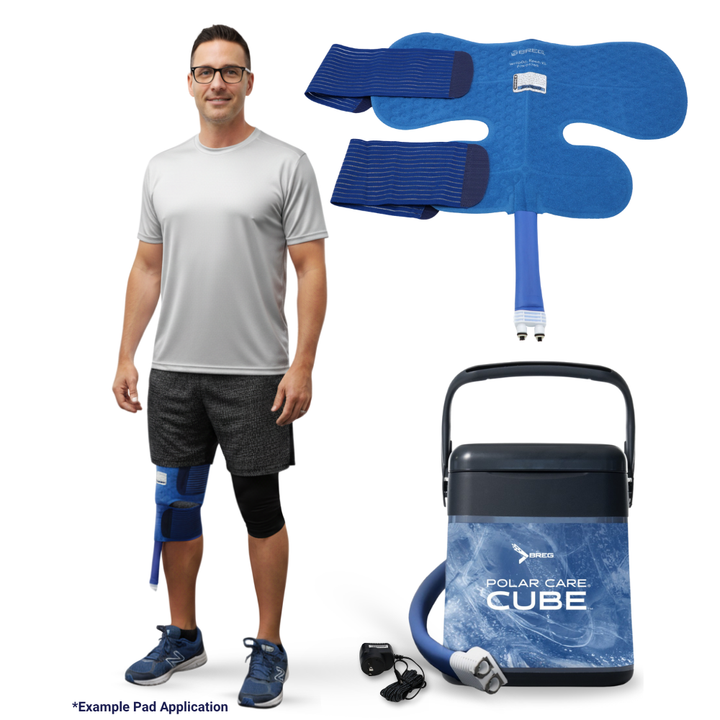 Breg® Polar Care Cube w/ Knee Pad - 10701-04705 Breg® Polar Care Cube w/ Knee Pad - Polar Care Cube and One (1) XL Knee Pad 188.98 by My Cold Therapy 