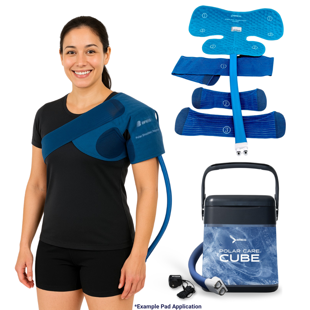 Breg® Polar Care Cube w/ Shoulder Pad - 10701-04900 Breg® Polar Care Cube w/ Shoulder Pad - Polar Care Cube and One (1) Regular Shoulder Pad 188.98 by My Cold Therapy 