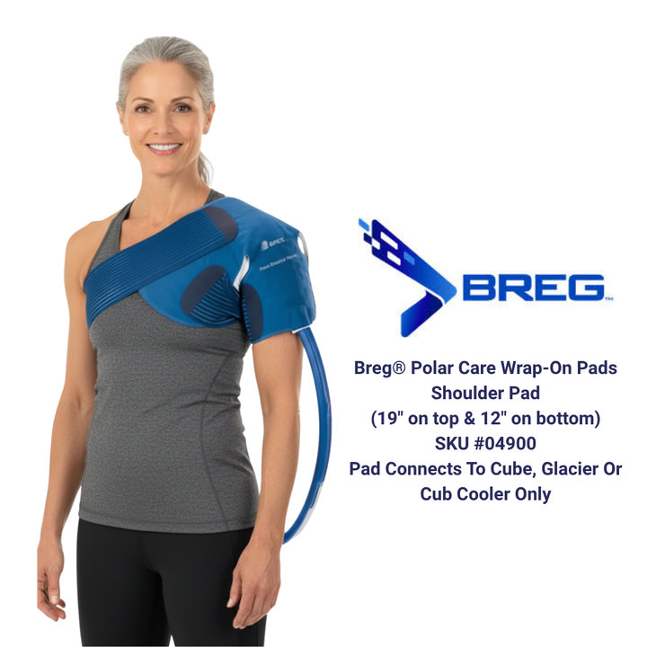 Breg® Polar Care Cube w/ Shoulder Pad - 10701-04900 Breg® Polar Care Cube w/ Shoulder Pad - Polar Care Cube and One (1) Regular Shoulder Pad 188.98 by My Cold Therapy 