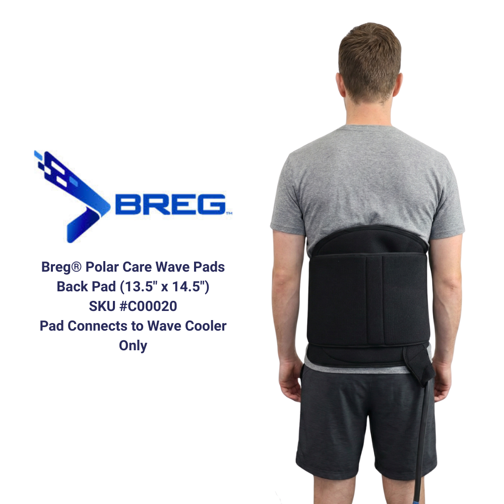 Breg® Wave & One (1) Back Cold Compression Pad – My Cold Therapy
