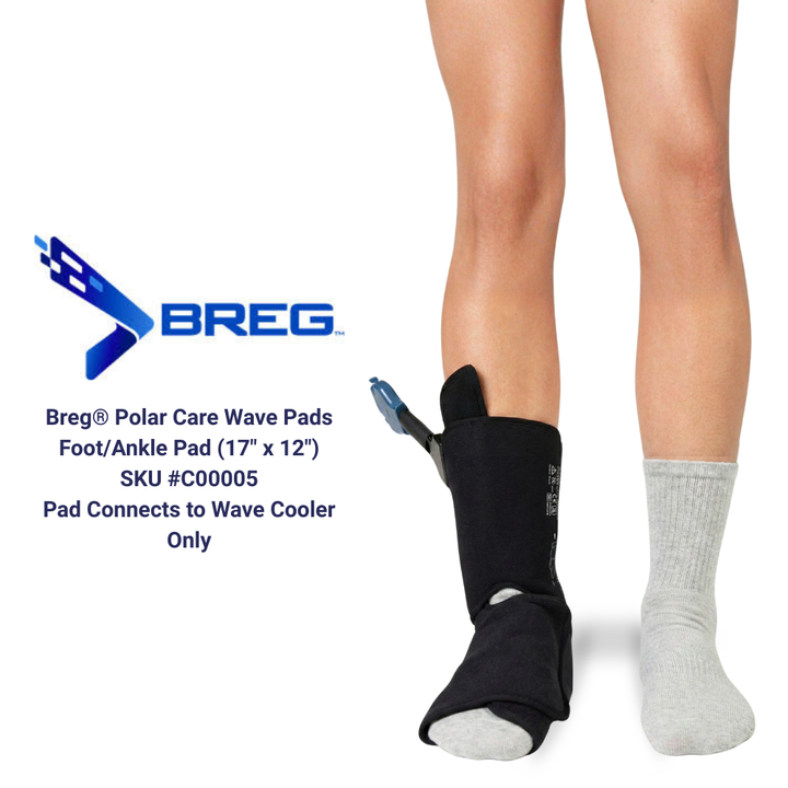 Breg® Wave & One (1) Cold Compression Foot/Ankle Pad - 100577-C00005 Breg® Wave & One (1) Cold Compression Foot/Ankle Pad - Default Title 359.00 by My Cold Therapy 