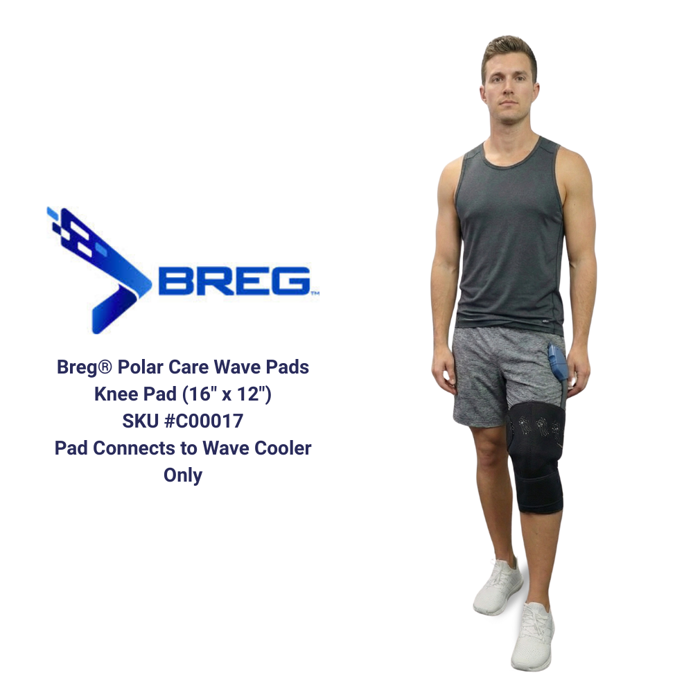 Breg® Wave & One (1) Cold Compression Knee Pad - 100577-C00017 Breg® Wave & One (1) Cold Compression Knee Pad - Default Title 359.99 by My Cold Therapy 