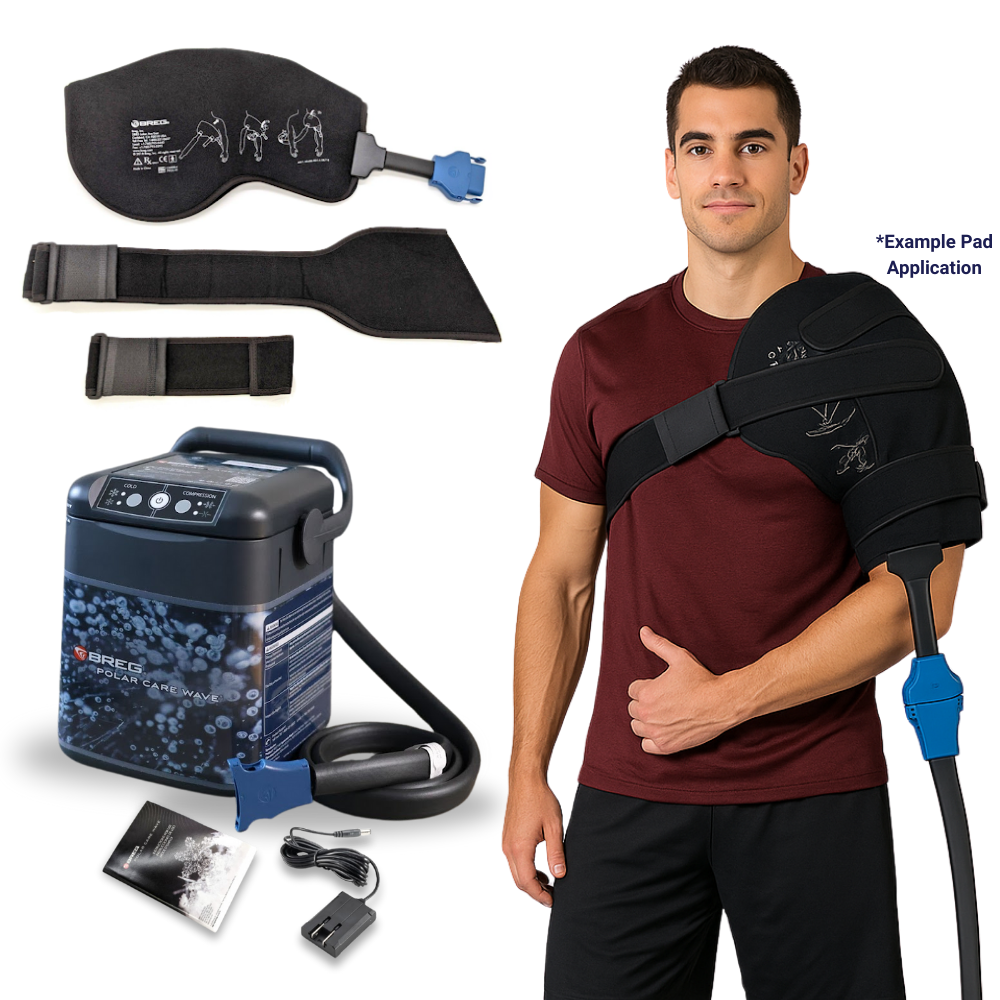 Breg® Wave & One (1) Regular Cold Compression Shoulder Pad - 100577-C00004 Breg® Wave & One (1) Regular Cold Compression Shoulder Pad - Default Title 359.99 by My Cold Therapy 
