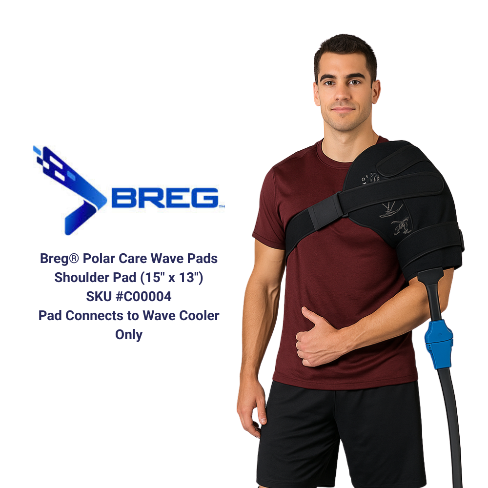 Breg® Wave & One (1) Regular Cold Compression Shoulder Pad - 100577-C00004 Breg® Wave & One (1) Regular Cold Compression Shoulder Pad - Default Title 359.99 by My Cold Therapy 
