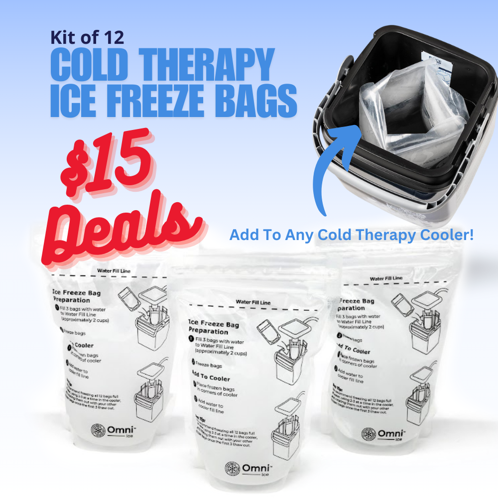 $15 Deals - Ice Freeze Bags (Kit of 12) - My Cold Therapy 