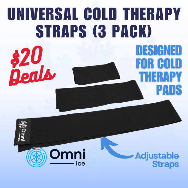 $20 Deals - Universal Cold Therapy Velcro Straps (3 Pack) by Omni Ice™ - $20 Deals - Universal Cold Therapy Velcro Straps (3 Pack) by Omni Ice™ - Default Title 19.99 by My Cold Therapy 