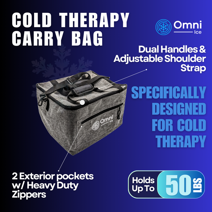 $35 Special - Omni Ice™ Cold Therapy Multi-Use Travel Portable Carry Bag - My Cold Therapy 