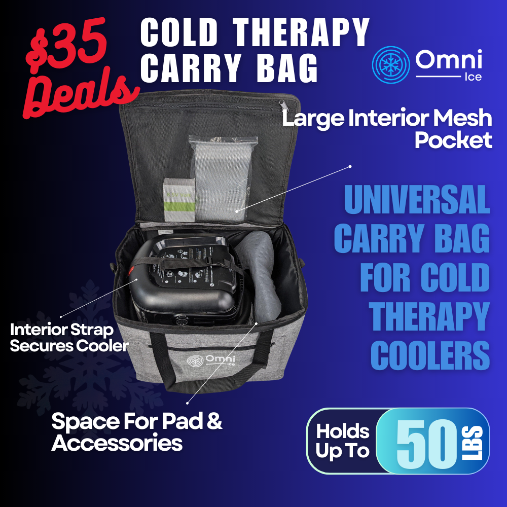 $35 Special - Omni Ice™ Cold Therapy Multi-Use Travel Portable Carry Bag - My Cold Therapy 