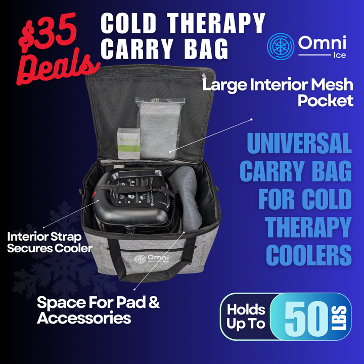 $35 Special - Omni Ice™ Cold Therapy Multi-Use Travel Portable Carry Bag - My Cold Therapy 