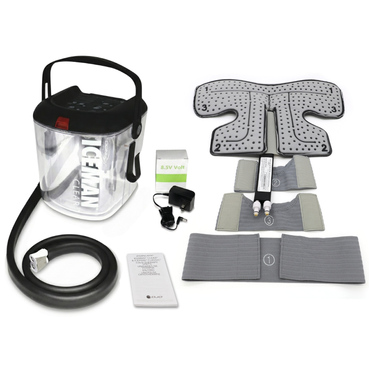 Donjoy Iceman Clear3 w/ Shoulder Pad - 11-0493/11-1397-9 Donjoy Iceman Clear3 w/ Shoulder Pad - Clear3 & One (1) Shoulder Pad - Small 179.99 by My Cold Therapy 