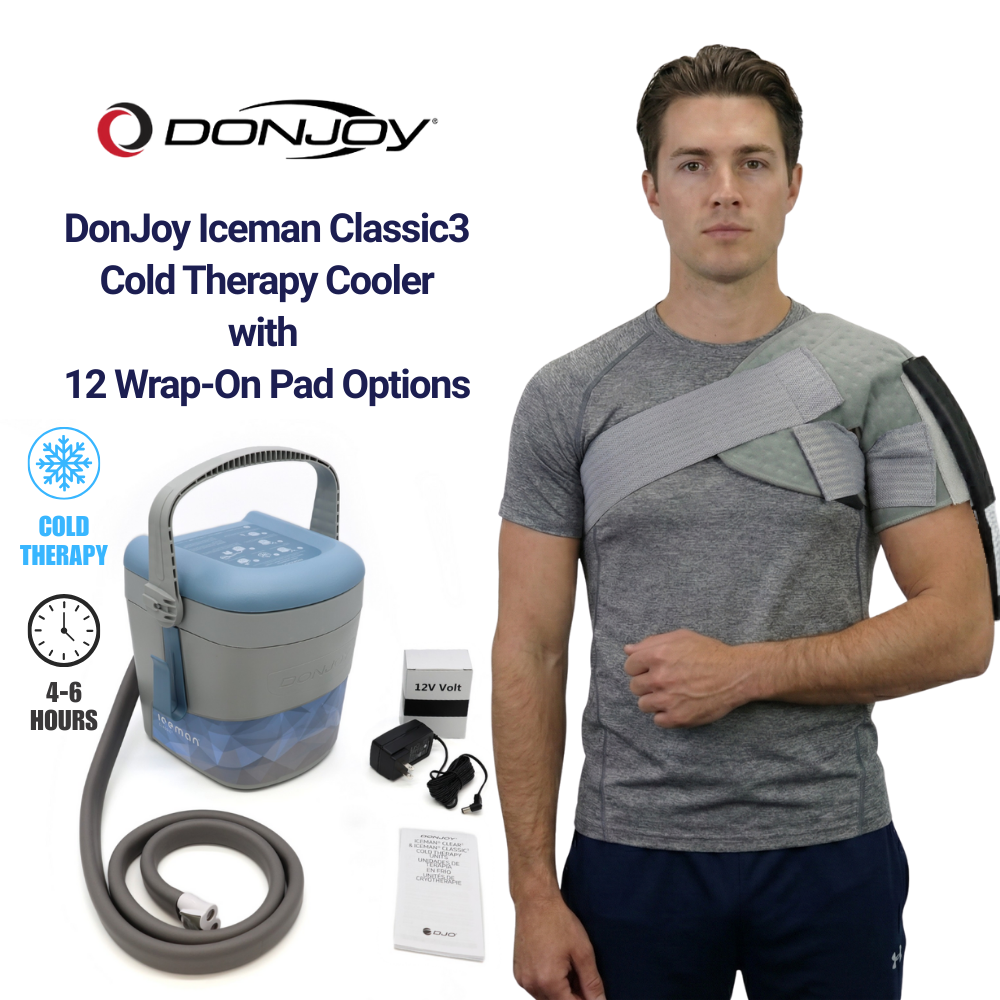 DonJoy® Iceman Classic3 w/ Wrap-On Pads - 11-0494 DonJoy® Iceman Classic3 w/ Wrap-On Pads - Classic3 Cooler Only - No Pads 119.00 by My Cold Therapy 