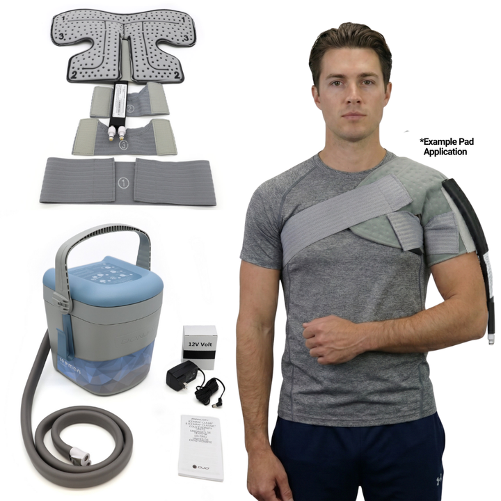 DonJoy® Iceman Classic3 w/ Wrap-On Pads - 11-0494/11-1397-9 DonJoy® Iceman Classic3 w/ Wrap-On Pads - Classic3 & One (1) Shoulder Pad Small 179.99 by My Cold Therapy 