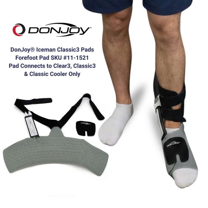 Donjoy® IceMan Classic3 Wrap-On Pads - 11-1521 Donjoy® IceMan Classic3 Wrap-On Pads - Forefoot Pad 49.99 by My Cold Therapy 