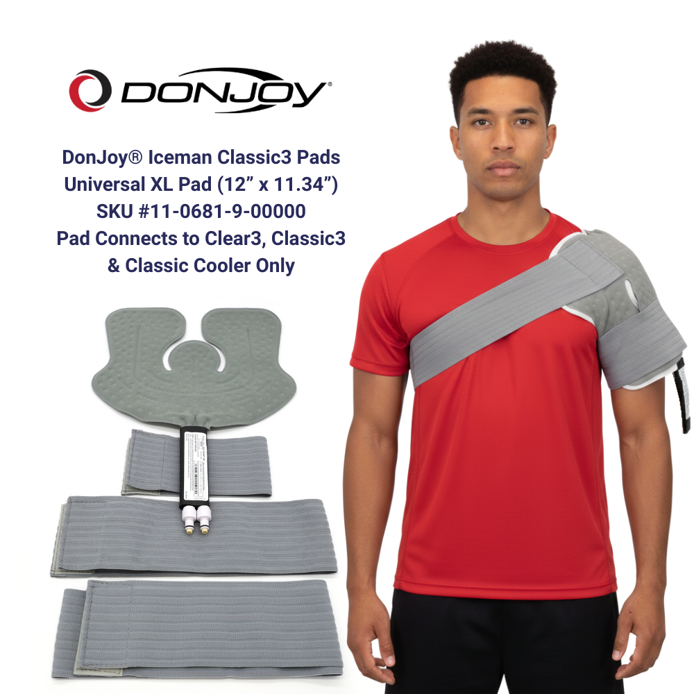 Donjoy® IceMan Classic3 Wrap-On Pads - 11-0681-9-00000 Donjoy® IceMan Classic3 Wrap-On Pads - Universal XL Pad 49.99 by My Cold Therapy 