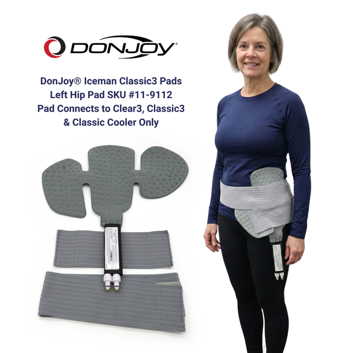 Donjoy® IceMan Classic3 Wrap-On Pads - 11-9112 Donjoy® IceMan Classic3 Wrap-On Pads - Hip Left Pad 49.99 by My Cold Therapy 