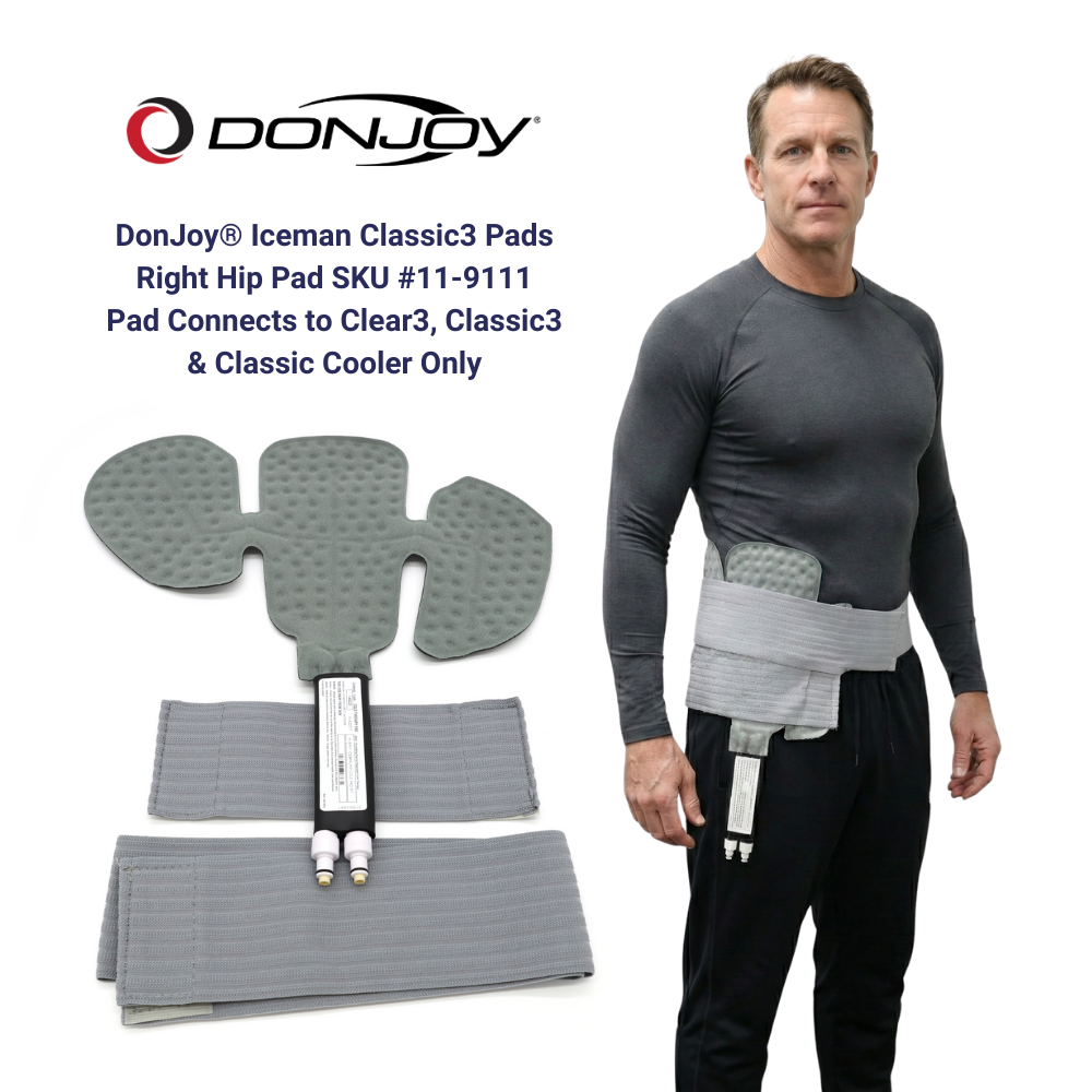 Donjoy® IceMan Classic3 Wrap-On Pads - 11-9111 Donjoy® IceMan Classic3 Wrap-On Pads - Hip Right Pad 49.99 by My Cold Therapy 