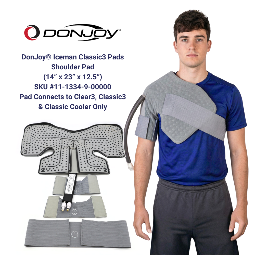 Donjoy® IceMan Classic3 Wrap-On Pads - 11-1334-9-00000 Donjoy® IceMan Classic3 Wrap-On Pads - Shoulder Pad 69.99 by My Cold Therapy 