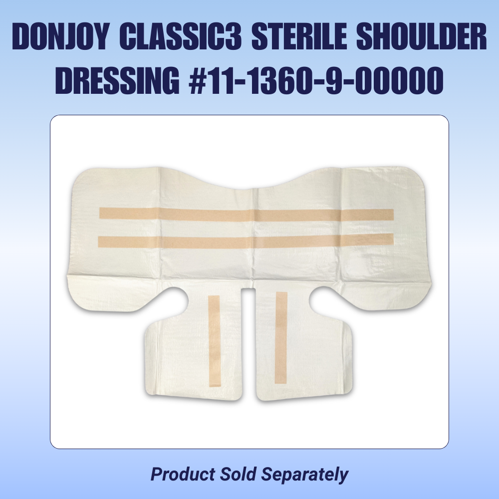 Donjoy® Iceman Clear3 & Classic3 Sterile Dressing Accessories - 11-1360-9-00000 Donjoy® Iceman Clear3 & Classic3 Sterile Dressing Accessories - STERILE Shoulder Pad 22.99 by My Cold Therapy 