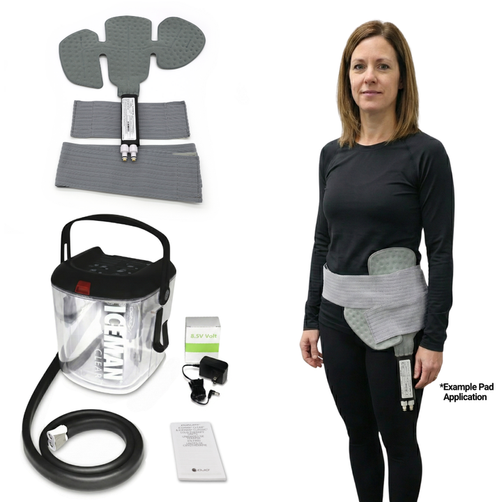 Donjoy® Iceman Clear3 Cooler w/ Hip Pad - 11-0493/11-9112 Donjoy® Iceman Clear3 Cooler w/ Hip Pad - Clear3 & One (1) Hip Pad - Left 179.99 by My Cold Therapy 