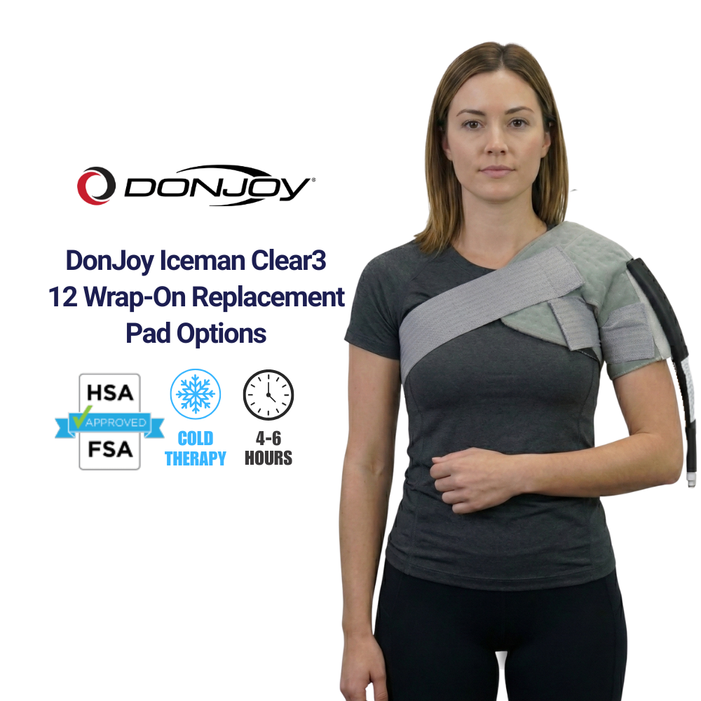 Donjoy® IceMan Clear3 Replacement Wrap-On Pads - 11-0681-9-00000 Donjoy® IceMan Clear3 Replacement Wrap-On Pads - Universal XL Pad 49.99 by My Cold Therapy 