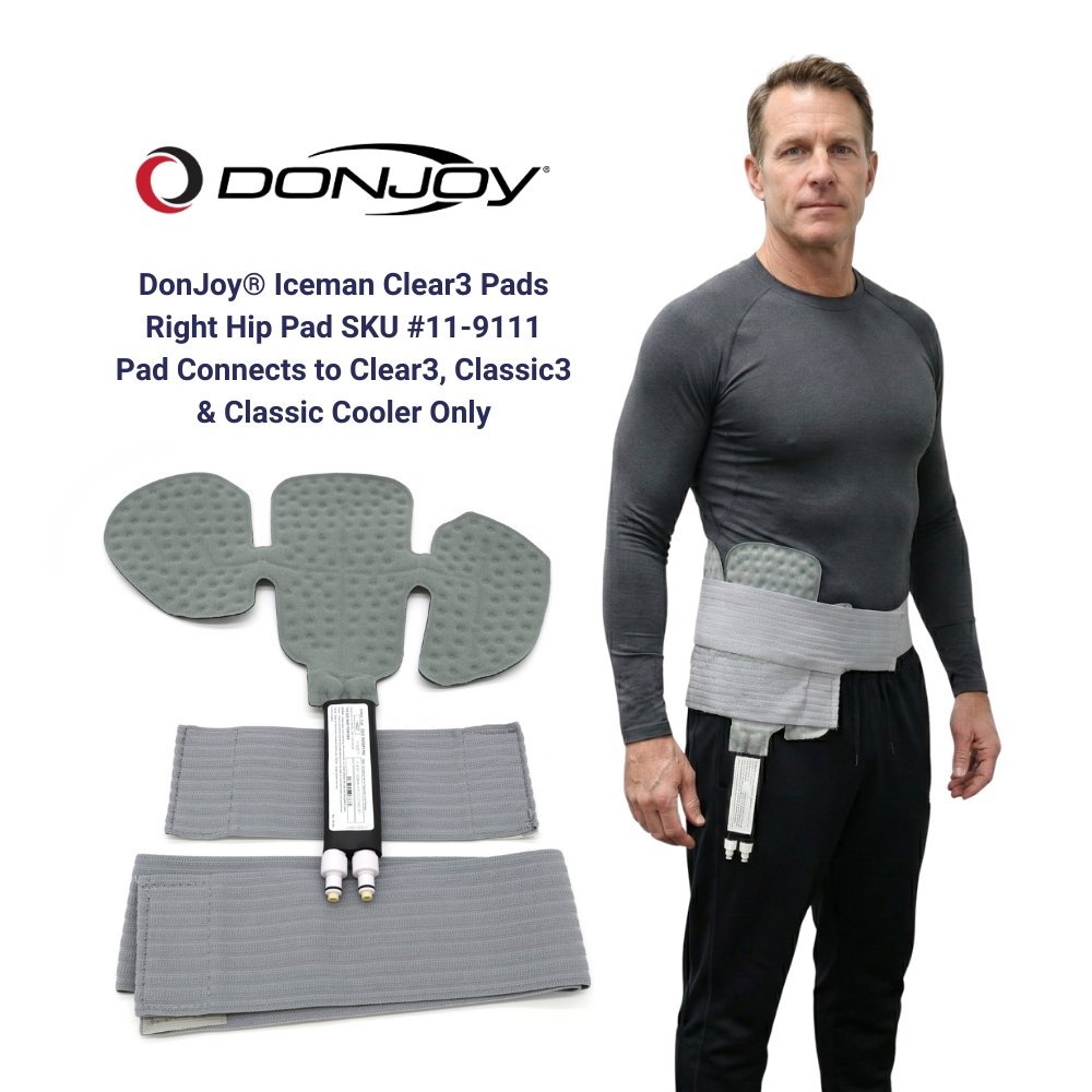 Donjoy® IceMan Clear3 Replacement Wrap-On Pads - 11-9111 Donjoy® IceMan Clear3 Replacement Wrap-On Pads - Hip Right Pad 49.99 by My Cold Therapy 