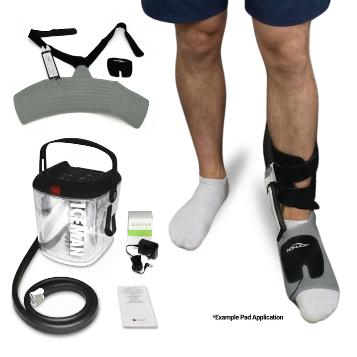 Donjoy® IceMan Clear3 w/ Forefoot or Ankle Pad - 11-0493/11-1521 Donjoy® IceMan Clear3 w/ Forefoot or Ankle Pad - Clear3 & One (1) Forefoot Pad 179.99 by My Cold Therapy 