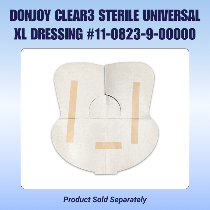 Donjoy® IceMan Clear3 w/ Universal Pad - 11-0493/11-0681-9 Donjoy® IceMan Clear3 w/ Universal Pad - Clear3 & One (1) Universal Pad - Regular 179.99 by My Cold Therapy 