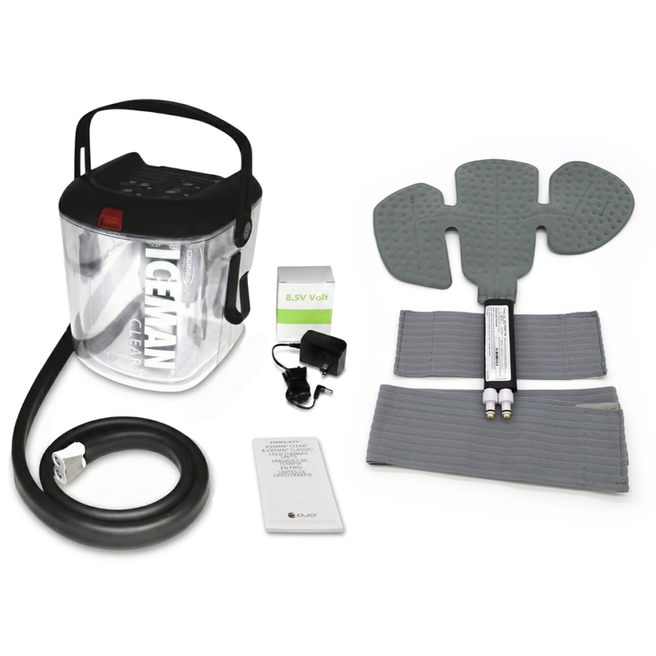 DonJoy® IceMan Clear3 w/ Wrap-On Pads - 11-0493/11-0679-9 DonJoy® IceMan Clear3 w/ Wrap-On Pads - Clear3 & One (1) Universal Pad - Regular 179.99 by My Cold Therapy 