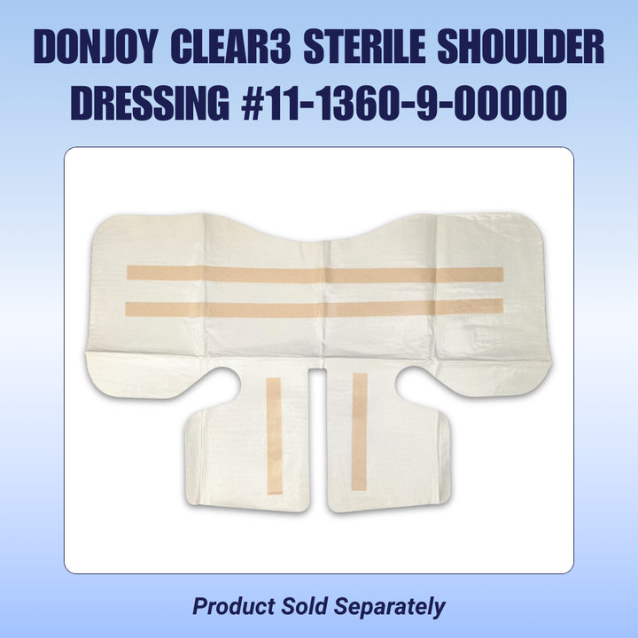 DonJoy® IceMan Clear3 w/ Wrap-On Pads - 11-0493/11-0679-9 DonJoy® IceMan Clear3 w/ Wrap-On Pads - Clear3 & One (1) Universal Pad - Regular 179.99 by My Cold Therapy 
