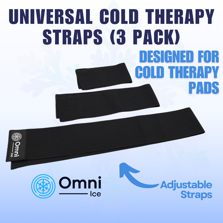 Universal Cold Therapy Compression Straps (3 Pack) by Omni Ice™