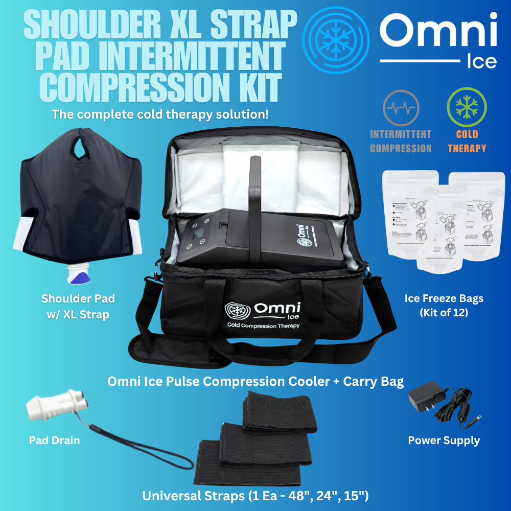 Omni Ice™ Intermittent Compression Cold Therapy Recovery All-In