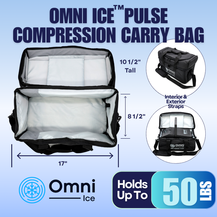 Omni Ice™ Pulse Compression Cold Therapy Carry Bag - My Cold Therapy 