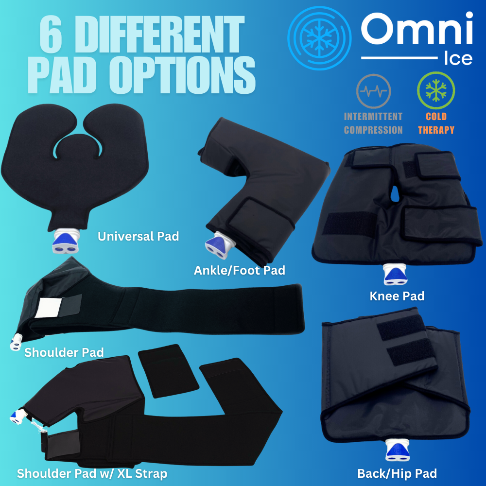 Omni Ice™ Pulse Compression Cold Therapy Pads & Accessories - My Cold Therapy 