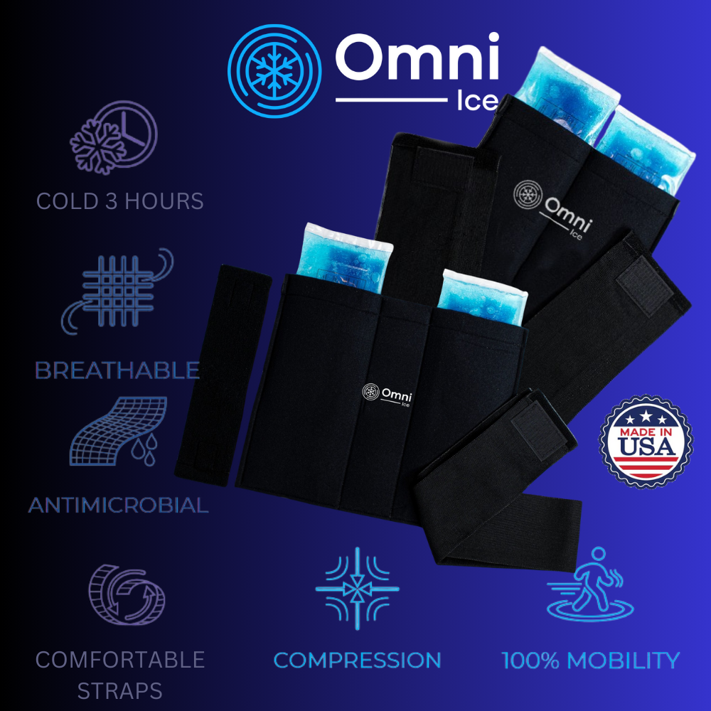 Omni Ice™ Ultimate Cold + Compression Gel Wraps - My Cold Therapy 